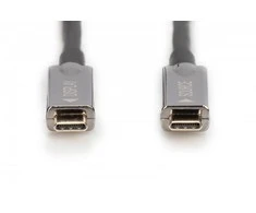 Assmann Electronic DIGITUS USB Type-C-USB Type-C AOC hibridinis FO kabelis 4K 60Hz USB 3.1 SPEC 15m