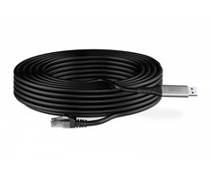 Kabelis USB Digitus USB-A - RJ-45 15 m Juodas (AK-300600-150-S)