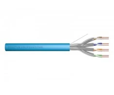 Assmann Electronic DIGITUS Montavimo kabelis kat.6A U/FTP Dca vientisas laidas AWG 23/1 LSOH 50m mėlynas folija