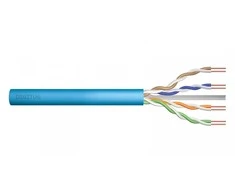 Assmann Electronic DIGITUS Montavimo kabelis cat.6A U/UTP B2ca vientisas laidas AWG 23/1 LSOH 500m violetinė ritė