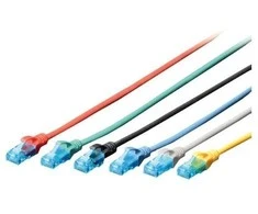 Assmann Electronic DIGITUS CAT 5e U-UTP patch kabelis PVC AWG 26/7 ilgio 0,25m spalvotas pilkas