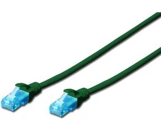 Assmann Electronic DIGITUS CAT 5e U-UTP patch kabelis PVC AWG 26/7 ilgis 5m spalva žalias
