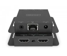 Assmann elektroninis DIGITUS HDMI prailginimo rinkinys 4K/30Hz 70m PoC IR
