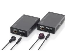 Assmann Electronic DIGITUS 4K HDMI prailginimo rinkinys HDBaseT 70 m per tinklo kabelį Cat 5E 6 7 UHD 4K2K/30 Hz