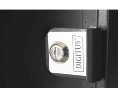Spinta Digitus Rack Digitus 9 HE Wall Mounting unm. Pro Juodas