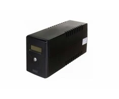 „Digitus“ interaktyvus nepertraukiamo maitinimo šaltinis (UPS) su LCD ekranu, 600 VA / 360 W, 1 x 12 V / 7 Ah, AVR, 2 x Schuko CEE 7/3
