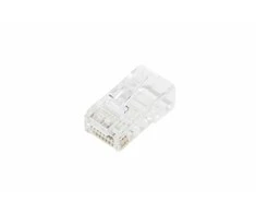 Digitus RJ45 kištukas (8P8C) praėjimas DIGITUS cat.5e neekranuotas, AWG 26-24, pakuotė 100 vnt.