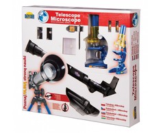 Dromader Teleskopas + mikroskopas MOKYMO RINKINYS
