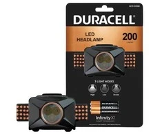 Žibintai Duracell Galiniai žibintai 200 LM