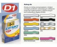 Juostelė DYMO D1 19mm x 7m, juoda ant balto / S0720830 45803