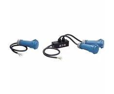 Eaton 32A laidinis raudonas iki 32A EN60309 kištuko išvesties kabelis