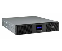 EATON 9E UPS Rack AC 200/220/230/240V 2700Watt 3000VA 1-phase 6 x battery lead acid 9Ah RS-232 USB oc 7 2U 19 Juodas