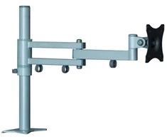 Edbak Sv04 stalo laikiklis su dviguba svirtimi 10–29 colių monitoriams, 75x75–100x100