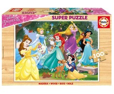 Dėlionė Educa - 100 pcs, Disney Princesses (80-17628)