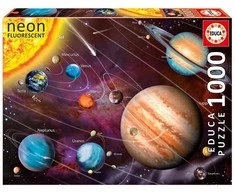 Educa dėlionė 1000 vnt. - Saulės sitema