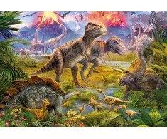 Educa dėlionė 500 vnt. - Dinozaurai