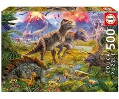 Educa dėlionė 500 vnt. - Dinozaurai