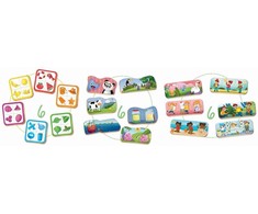 Educa 3 dėlionės BABY SET 3 in 1 2-4 metų