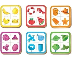 Dėlionė Educa Puzzle Baby žaidimo spalvos-18119