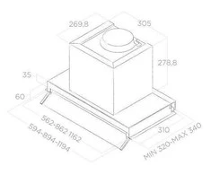 Gartraukis Elica BOXIN LX/IX/A/60