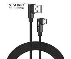 Kabelis su dvipuse USB jungtimi CL-162 SAVIO 2m