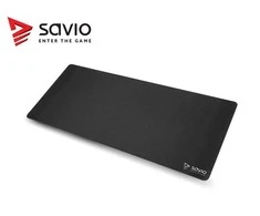 SAVIO Juodas Edition Precision Control XL 90x40 Pelės kilimėlis žaidimams Juodas