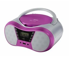 Eltra Grotuvas CD LILA2 USB/BT rožinė