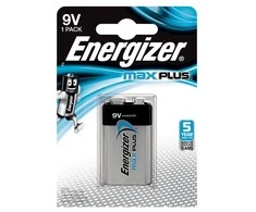 Energizer Max Plus 6LR61 9V baterija, 1 vnt.