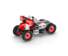 Konstruktorius Engino Inventor „Keturračiai ir motociklai“, 4 modeliai