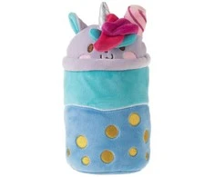 Epee Mascot Bubble Tea Bubbles 21 cm Mėlynė Vienaragis