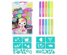 „Airbrush Plush“ – papildymo neoninis rinkinys x 10 markių (1019)