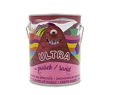 Epee Sand UltraSand 900g skardinė 4 didelės formelės 2 įrankiai rožinės bandelės