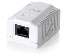 Equip 235111 šakutės lizdas RJ-45 Balta