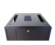 EXTRALINK 22U 600X600 stovima spintelė juodas