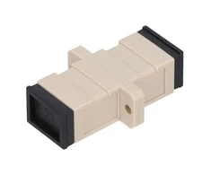 Extralink SC/UPC Adapteris, Multimode, Simplex, Gray
