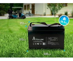 Akumuliatorius Extralink AGM 100 Ah 12V