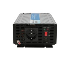 EXTRALINK įtampos keitiklis 12V-230V 1000W grynas sinusas OPIP-1000W