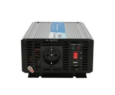 EXTRALINK įtampos keitiklis 12V-230V 1000W grynas sinusas OPIP-1000W