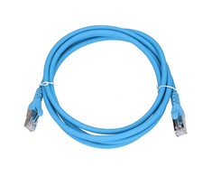 Extralink Cat.6A S/FTP 5m | LAN pataisos laidas | Varinis vytos poros tinklo kabelis 10Gbit/s