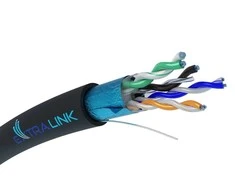 EXTRALINK CAT5E FTP F/UTP lauko vytos poros su geliu 305m