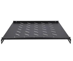EXTRALINK fiksuota lentyna 800 mm gylio spintelei 19 colių 500 mmx 1U juodas
