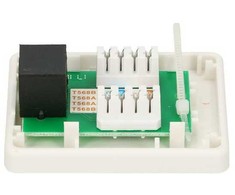 Extralink | Lizdas natynkowe | 1x RJ45 KAT5E UTP