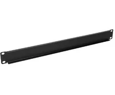 Extralink 1U 19" Front Panel, Juodas