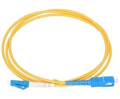 Extralink LC/UPC-SC/UPC | Jednomodowy, Simplex, G652D, 3mm, 3m