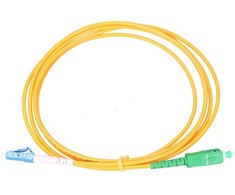 Extralink Patchcord SC/APC-LC/UPC, Single Mode, Simplex, G652D, 3mm, 5m