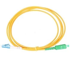Extralink Patchcord SC/APC-LC/UPC, Single Mode, Simplex, G652D, 3mm, 5m