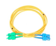EXTRALINK Patchcord SC / UPC-SC / APC SM G.652D dvipusis 3,0 mm 1 m PVC