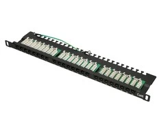 EXTRALINK 0.5U 24 prievadų CAT6 UTP pataisų skydelis