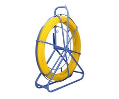 Extralink Pilot 3,8mm 50m | Kabelio ištraukiklis | FRP stiklo pluoštas, sk. 3,8mm, 50m ilgio, geltonas