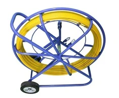 Extralink Cable Pulling Pilot 10mm 250m, Fiberglass FRP, Diameter 10mm, Length 250m, Geltona